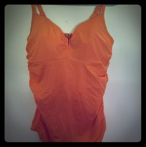 Fitted Underwire Balconette Swim Tankini Top